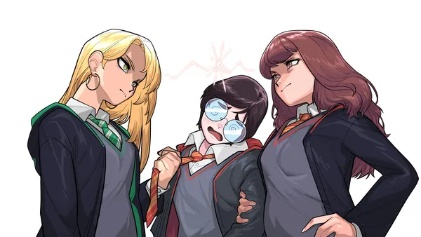 Harry Caught Between Rivals — image 1